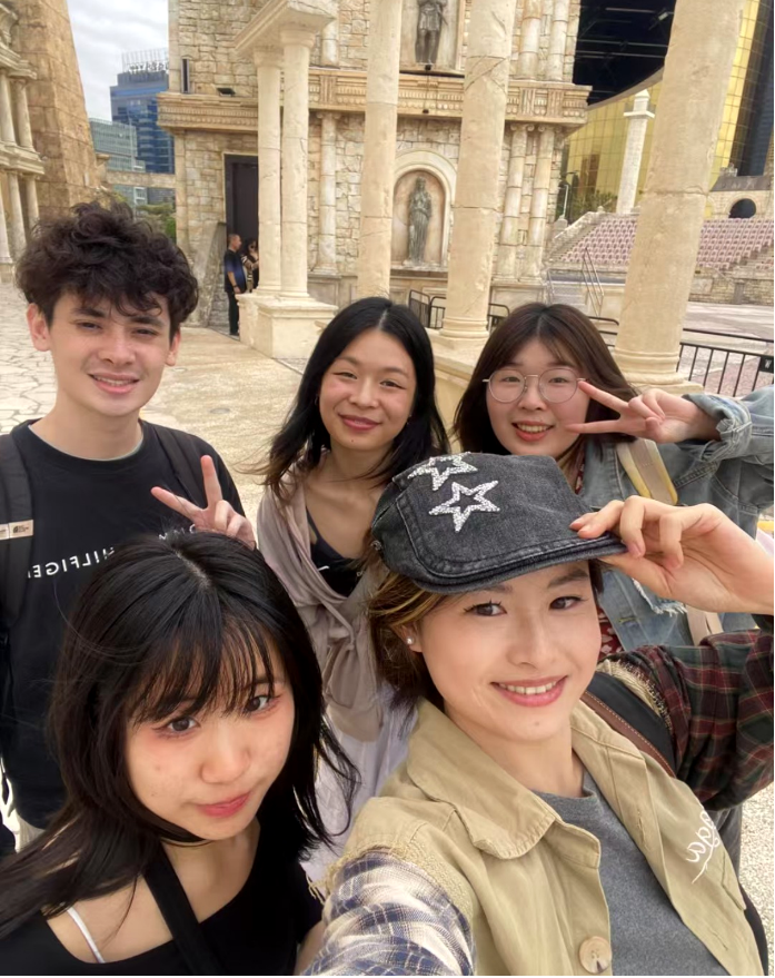 Friends around the world