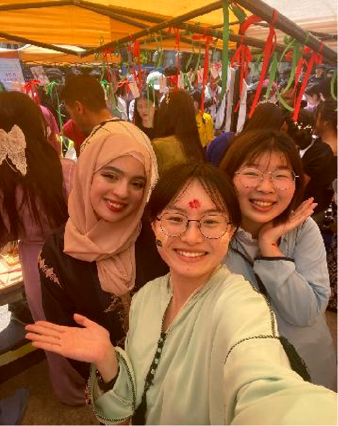 Friends around the world
